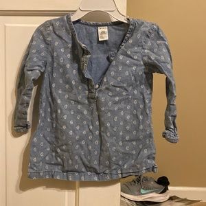 Carters 24 month denim shirt